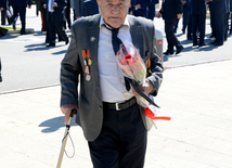 Azerbaijan marks Victory Day in Great Patriotic War. Azerbaijan, Baku, 9 May 2016  